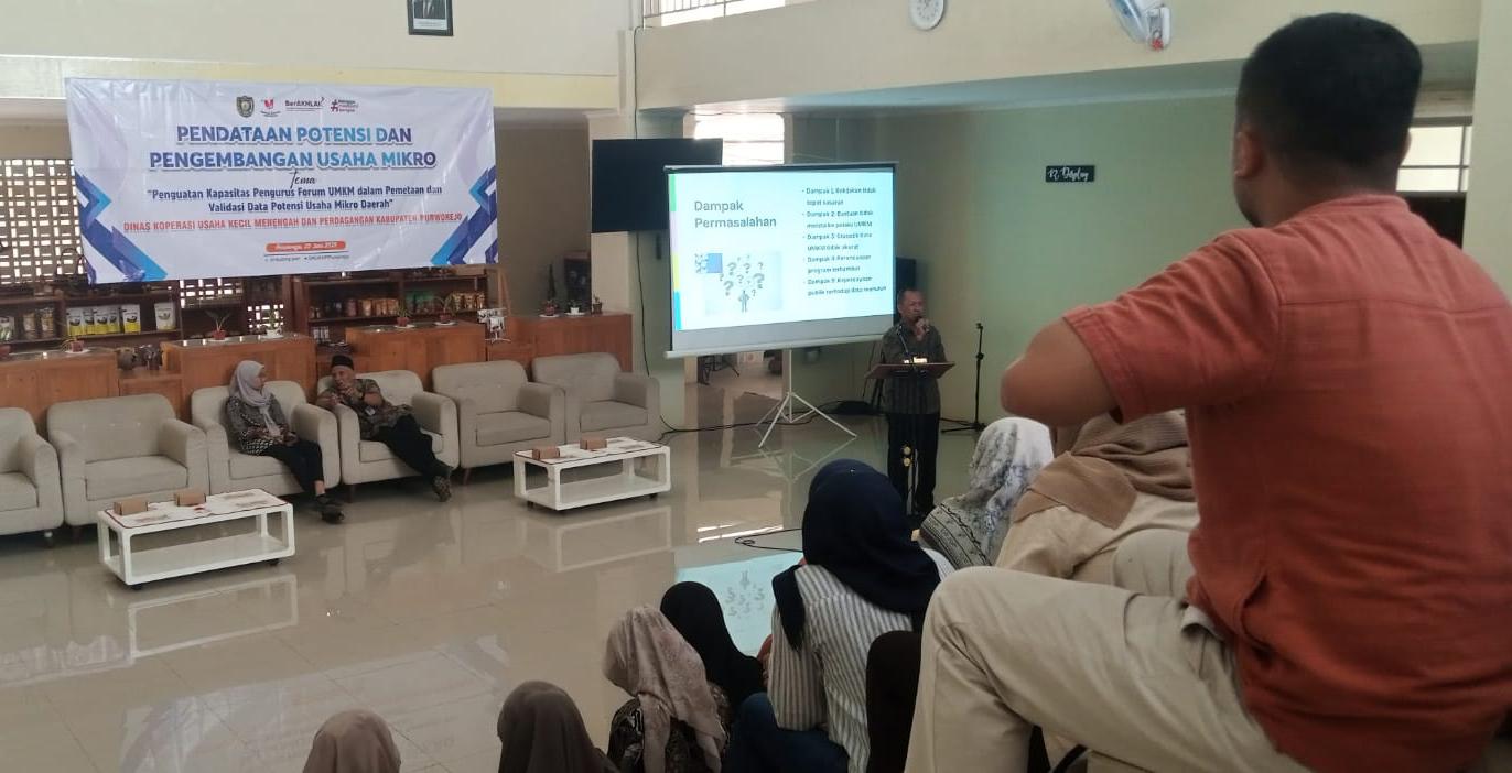 Forum UMKM Purworejo Didorong Perkuat Pemetaan dan Validasi Data Usaha Mikro