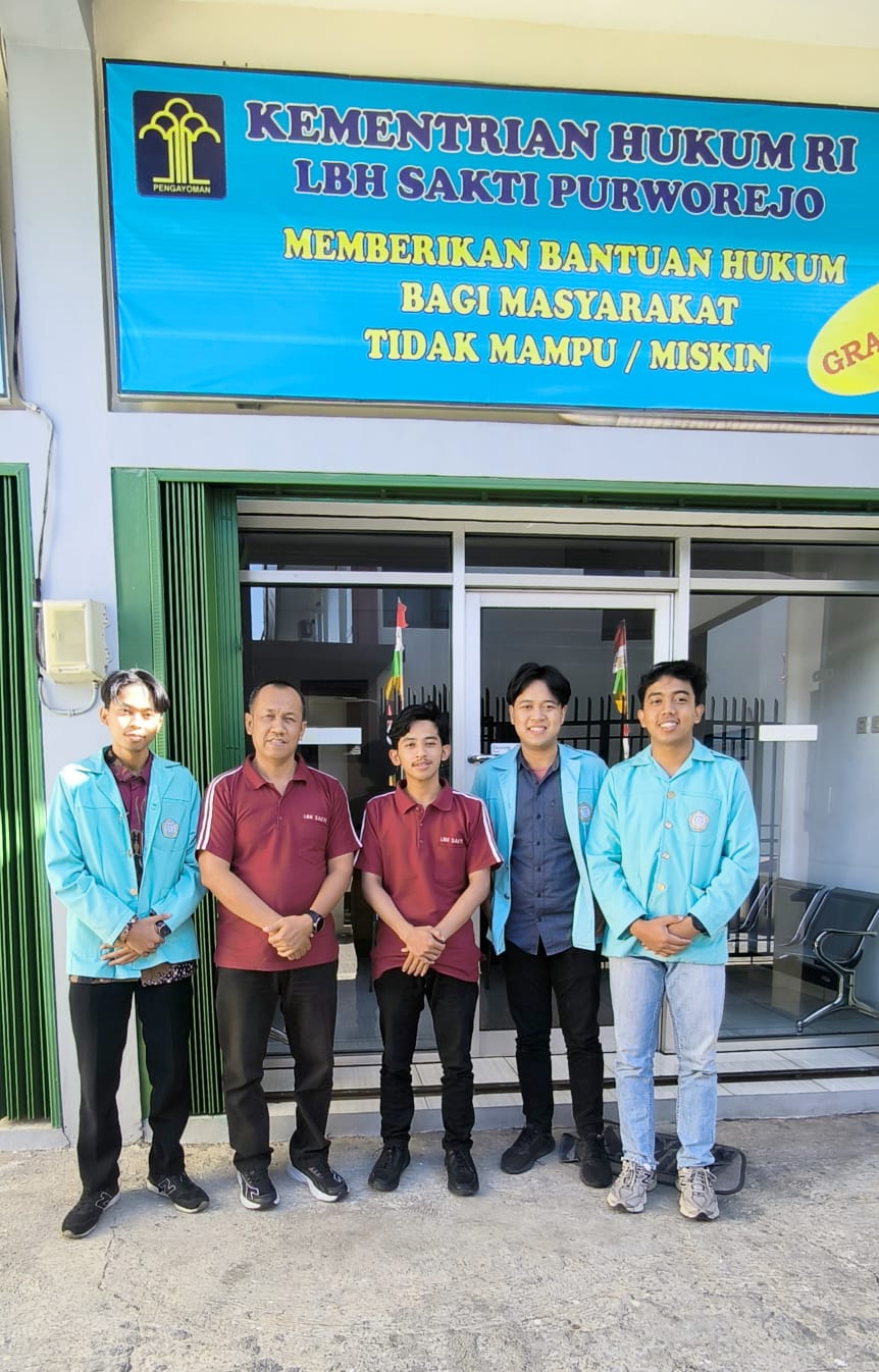 Tiga Mahasiswa Fakultas Hukum UNS Surakarta Jalani Program Magang Mandiri di LBH SAKTI Purworejo