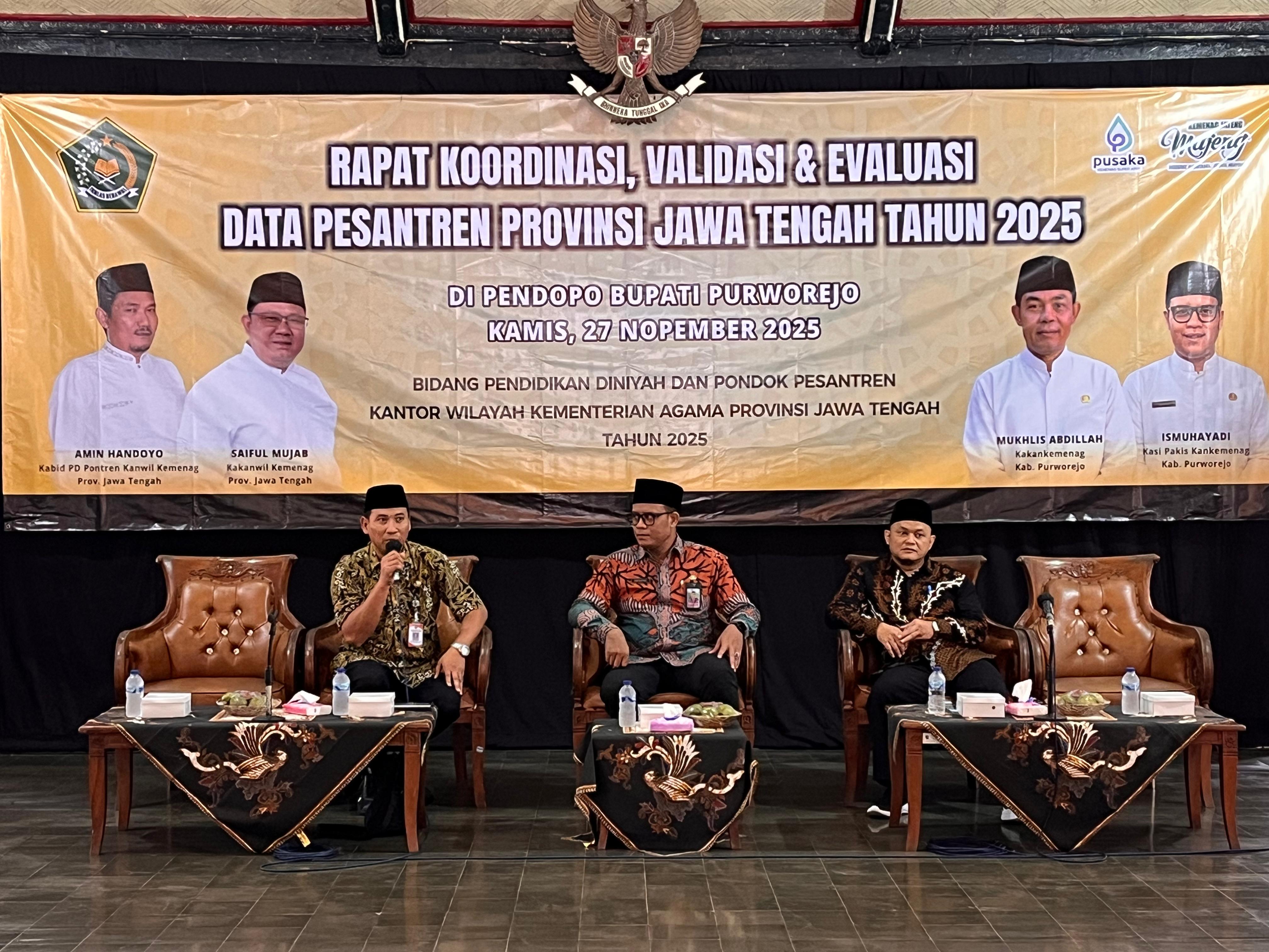 LBH SAKTI berperan dalam diskusi Transformasi Digital Pesantren di Rakor Pimpinan Daerah Pondok Pesantren Jawa Tengah 2025
